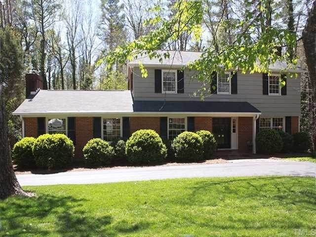 3722 Eton Road Durham, NC 27707 - Photo 2 of 25 The Charm of this home is apparant from the first glance as you enter the driveway