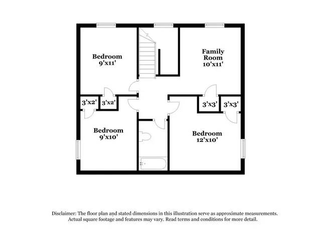 a picture of a park with an bench