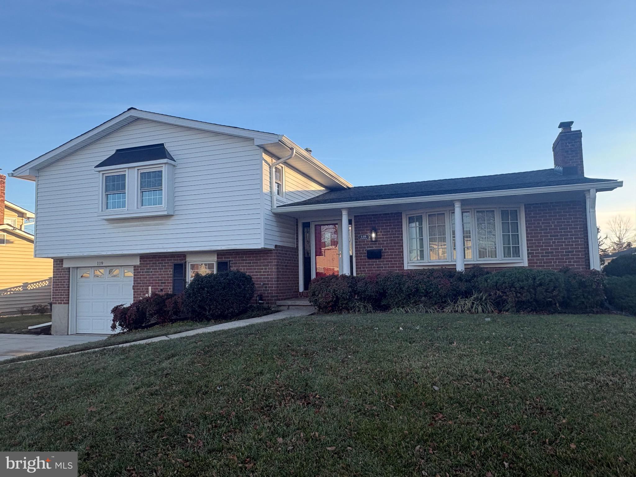 Charming split-level home with patio