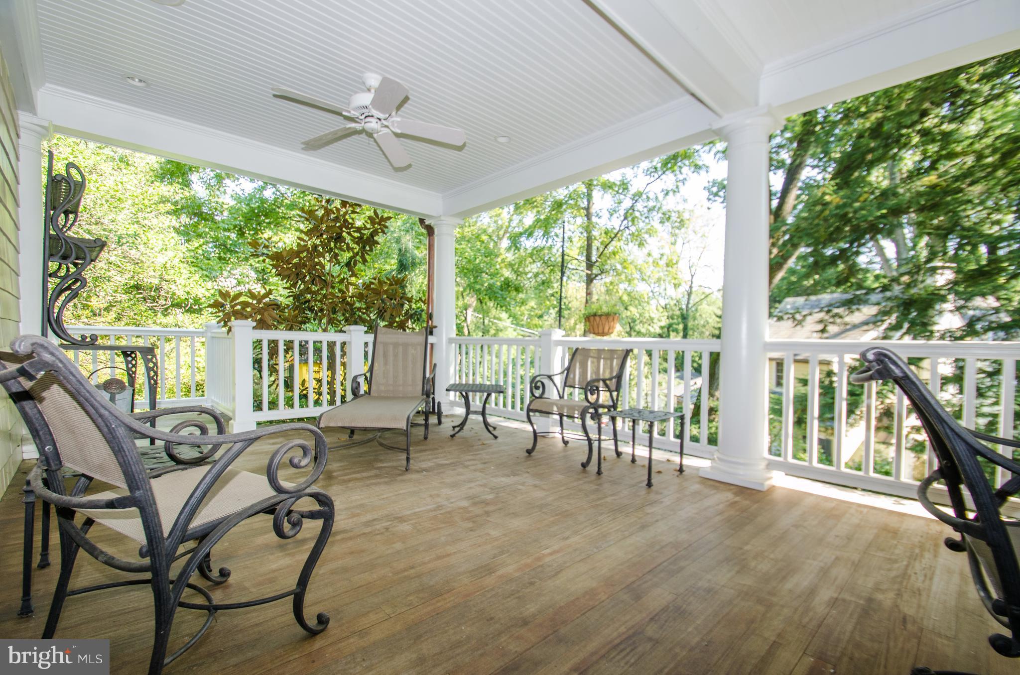 7812 Overbrook Road Ruxton, MD 21204 - Photo 12 of 28 Beautiful covered porch off of kitchen