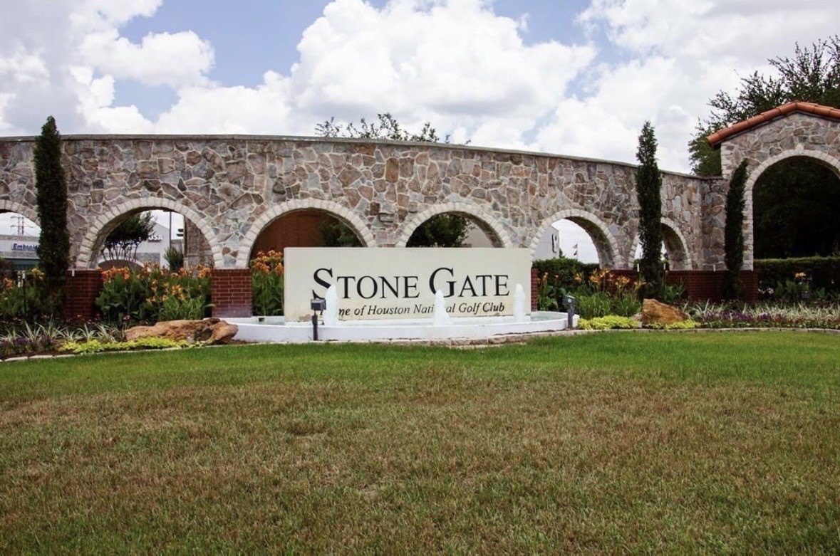 11518 Amber Canyon Drive Houston, TX 77095 - Photo 22 of 22 a view of front of house with a garden