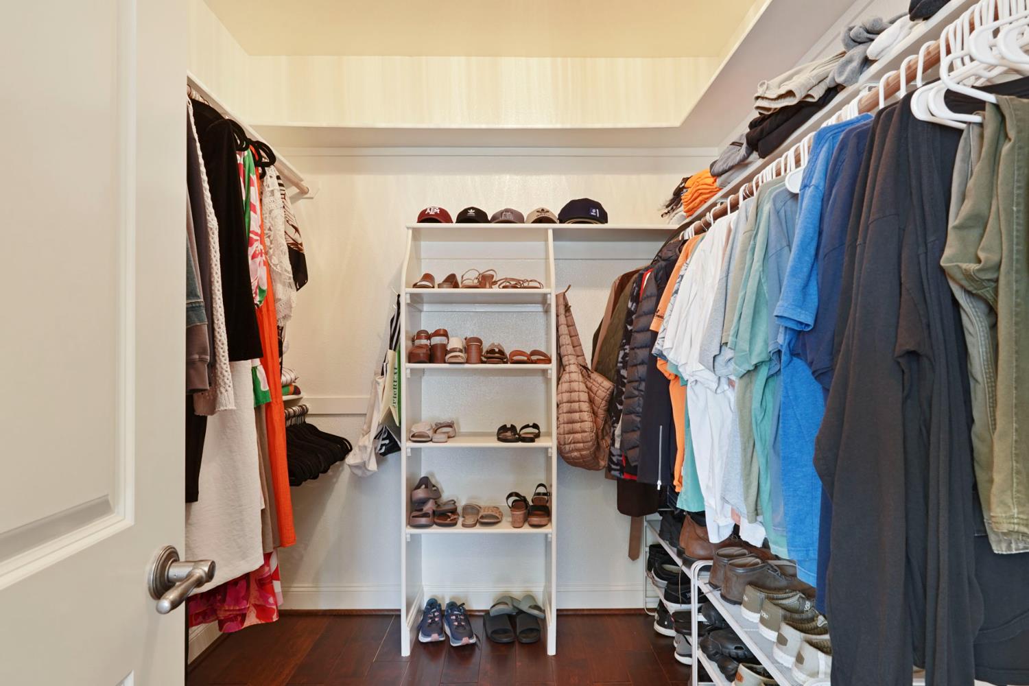 8779 Ospital Road Valley Springs, CA 95252 - Photo 59 of 80 a view of walk in closet with clothes and shoes