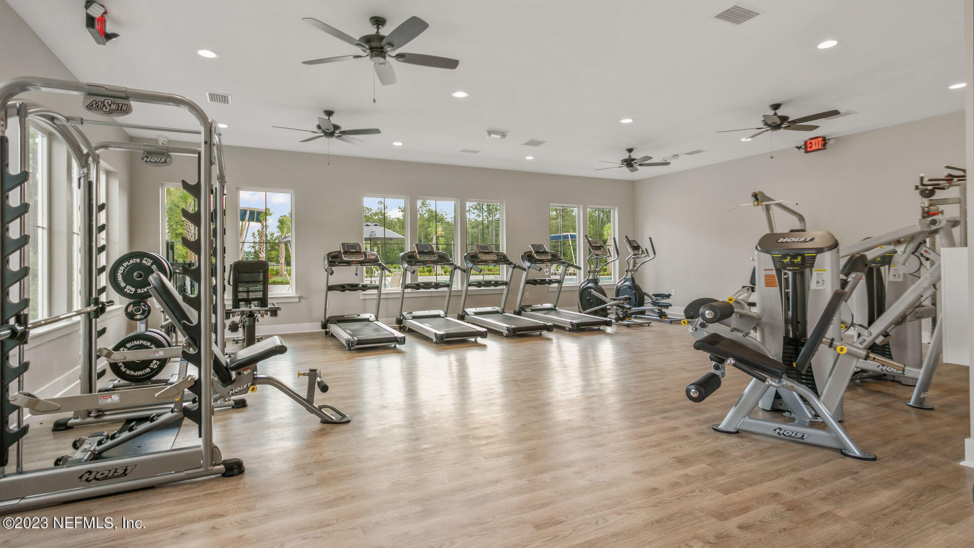 120 Java Lane St. Augustine, FL 32092 - Photo 31 of 37 a view of a room with gym equipment