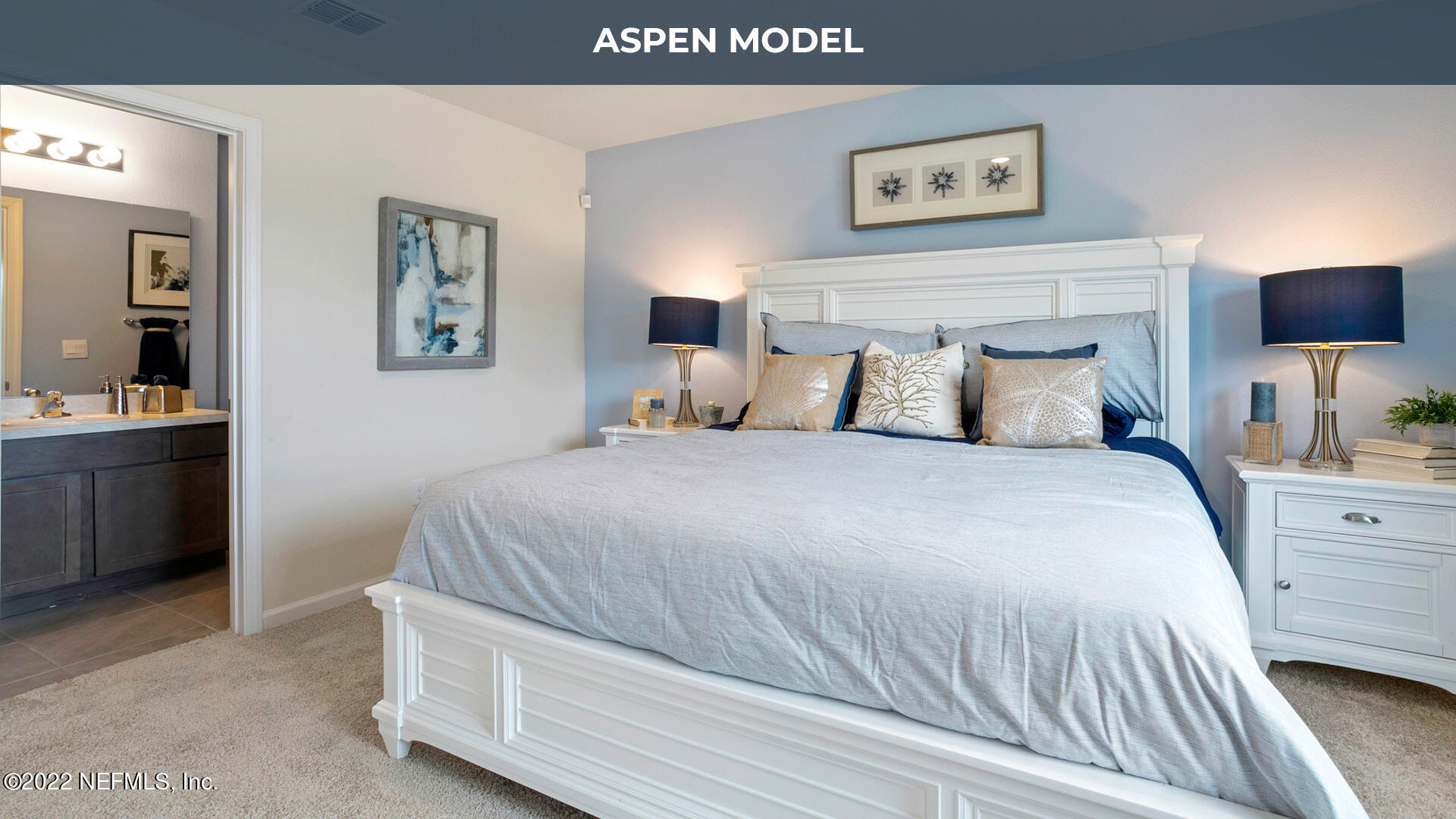 120 Java Lane St. Augustine, FL 32092 - Photo 10 of 37 a bedroom with a bed and night stand