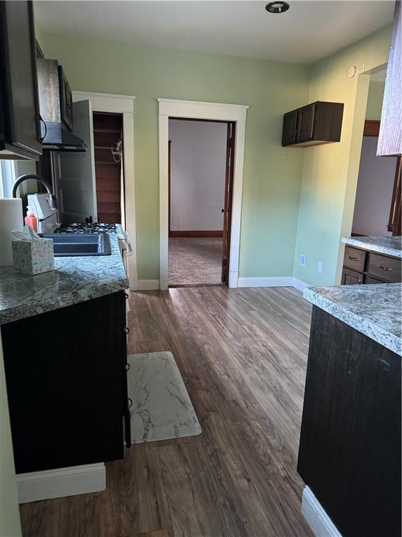 351 North Pitt Street Mercer, PA 16137 - Photo 12 of 39 a kitchen with sink and refrigerator