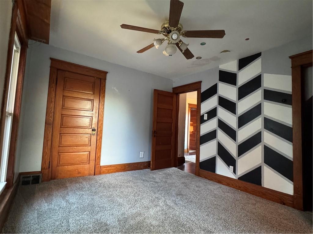 351 North Pitt Street Mercer, PA 16137 - Photo 28 of 39 a view of an empty room with a ceiling fan