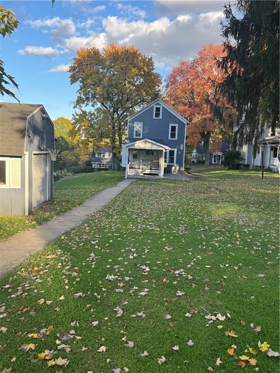 351 North Pitt Street Mercer, PA 16137 - Photo 33 of 39 a front view of a house with a yard