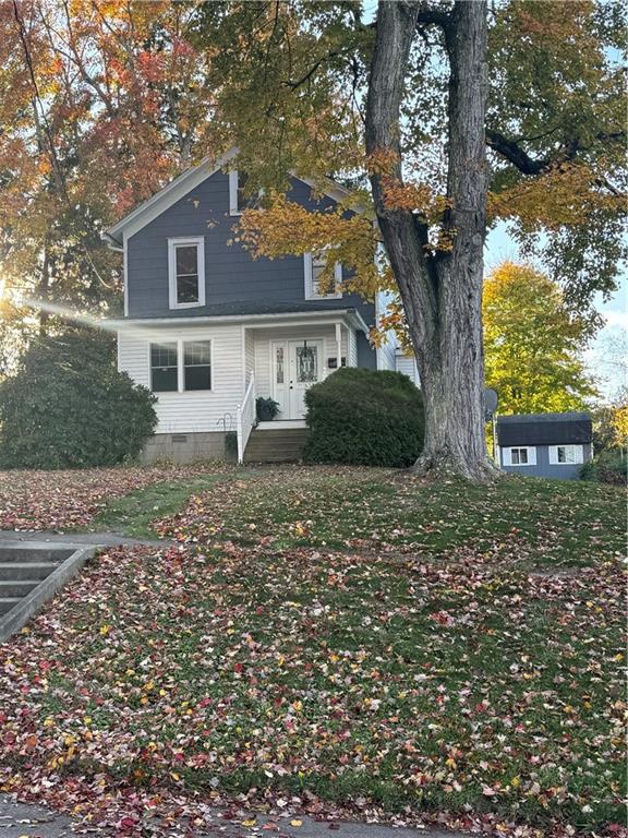 351 North Pitt Street Mercer, PA 16137 - Photo 39 of 39 front view of a house with a yard