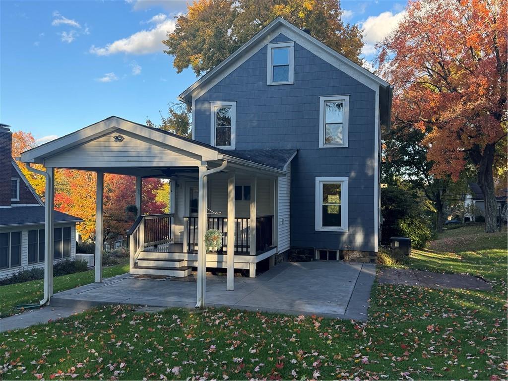 351 North Pitt Street Mercer, PA 16137 - Photo 5 of 39 a front view of a house with a yard