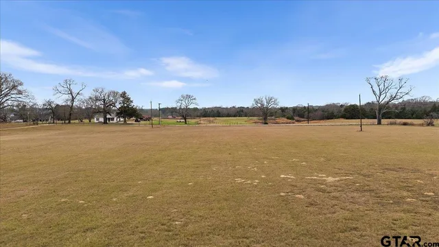 a view of an ocean with beach