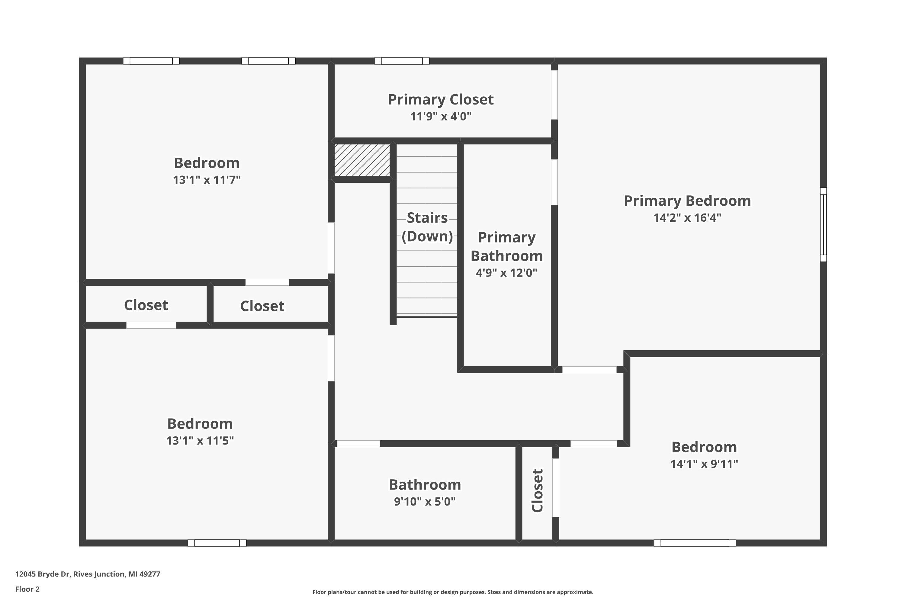 12045 Bryde Drive Rives Junction, MI 49277 - Photo 52 of 54 4-2nd Floor