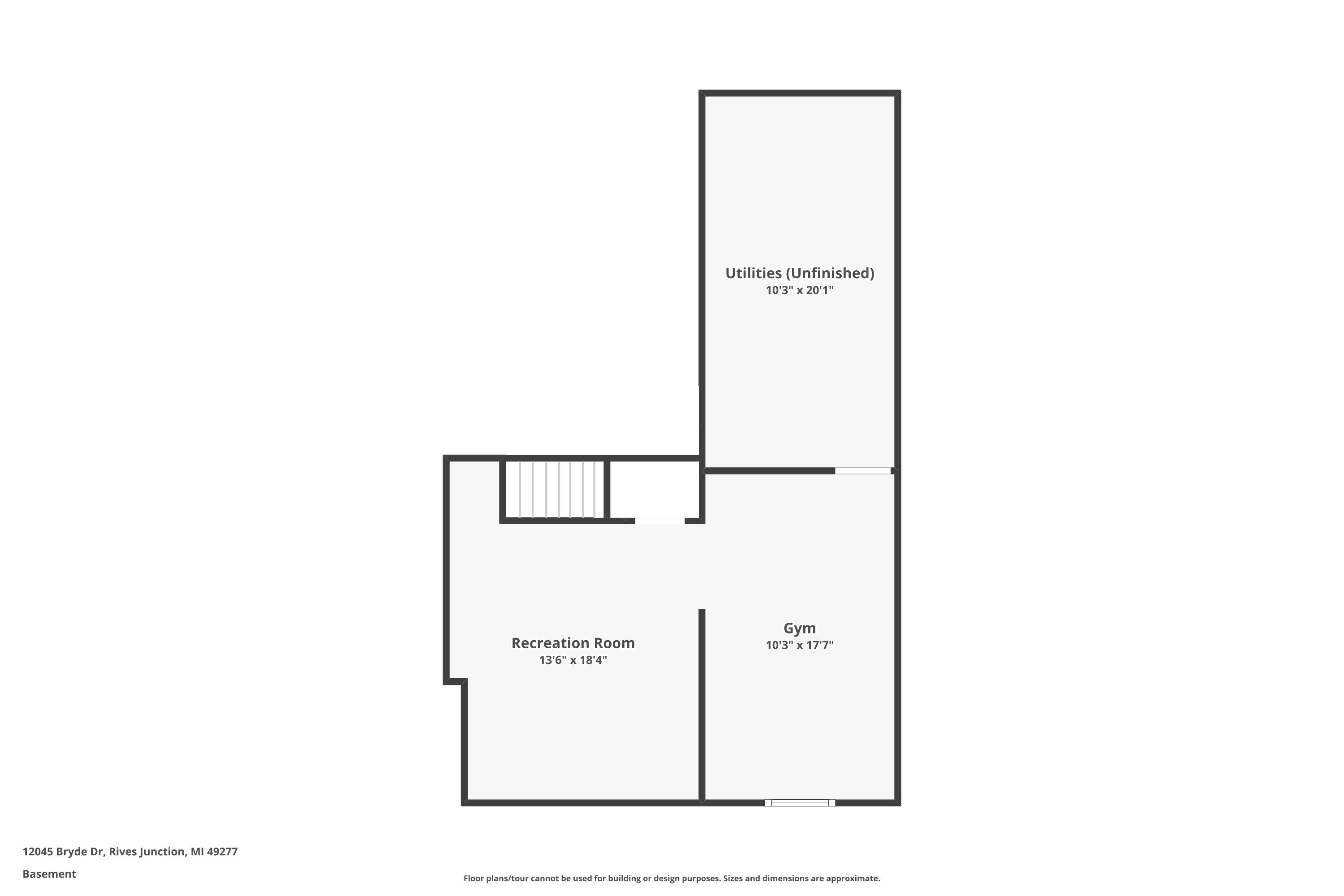 12045 Bryde Drive Rives Junction, MI 49277 - Photo 53 of 54 1-Basement