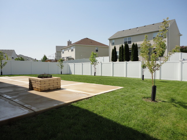 1407 Roth Drive Joliet, IL 60431 - Photo 25 of 25 a view of a house with a backyard and a porch