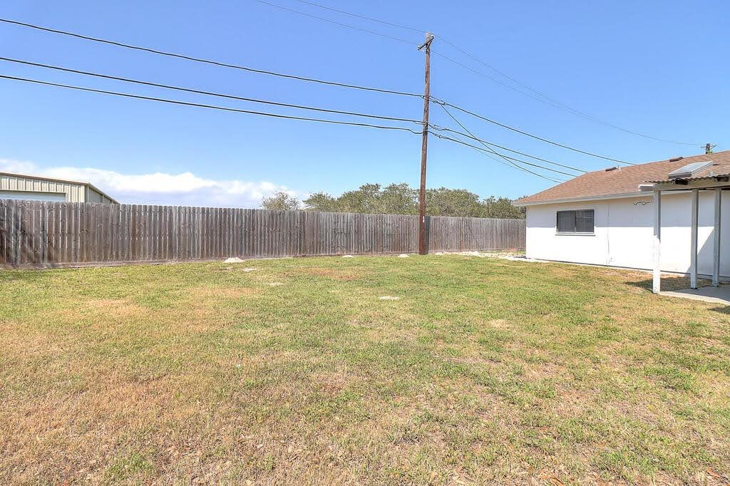 929 St Timothy Street Corpus Christi, TX 78418 - Photo 33 of 35 a view of a backyard