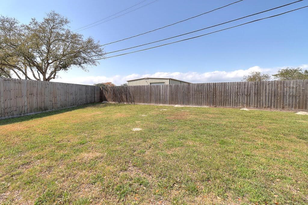 929 St Timothy Street Corpus Christi, TX 78418 - Photo 35 of 35 a view of a back yard