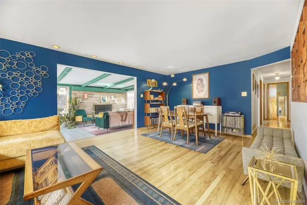 a outdoor space with furniture