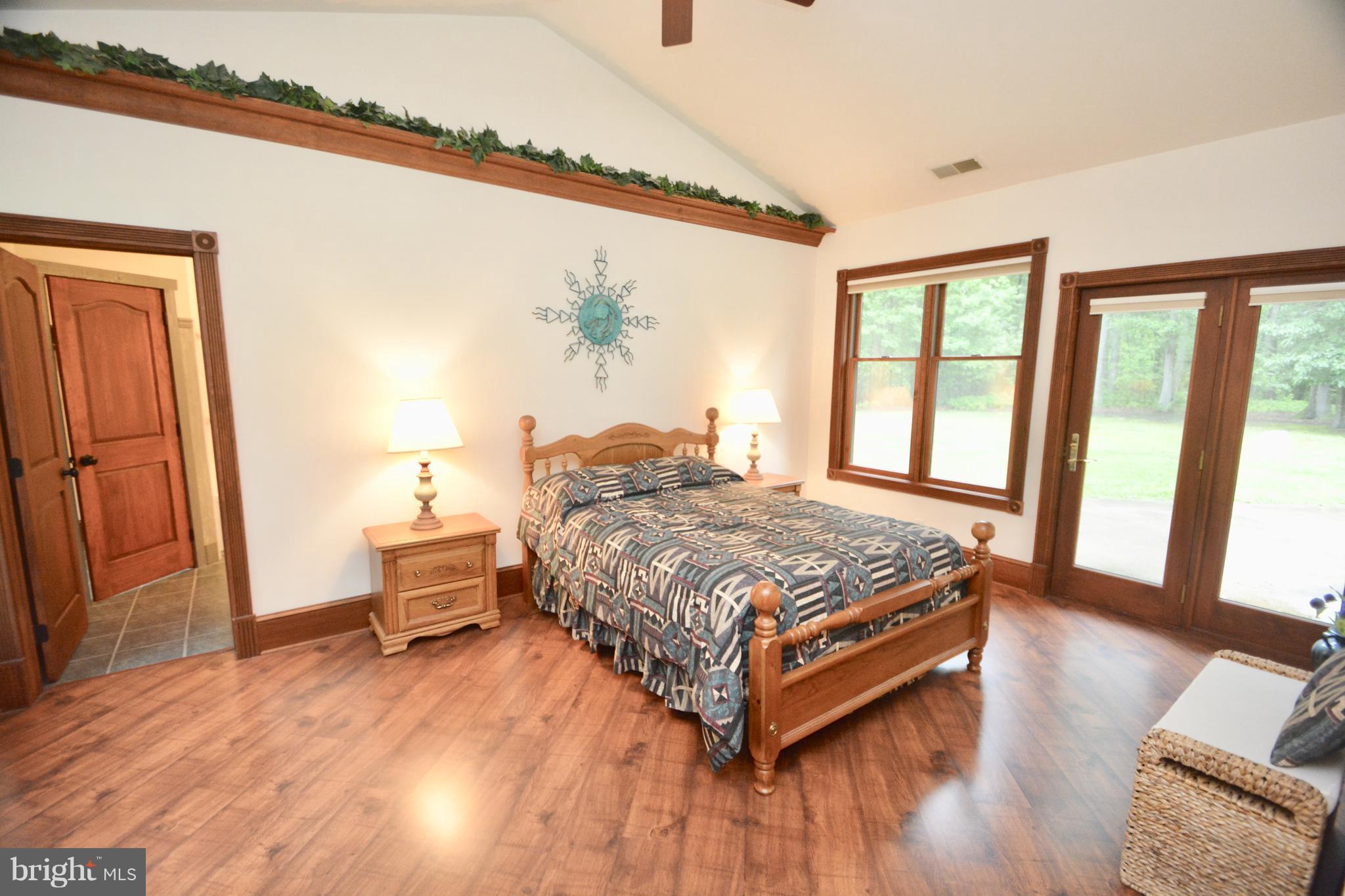 3873 Turkey Point Road North East, MD 21901 - Photo 16 of 30 Bedroom (Master) w/ door to backyard