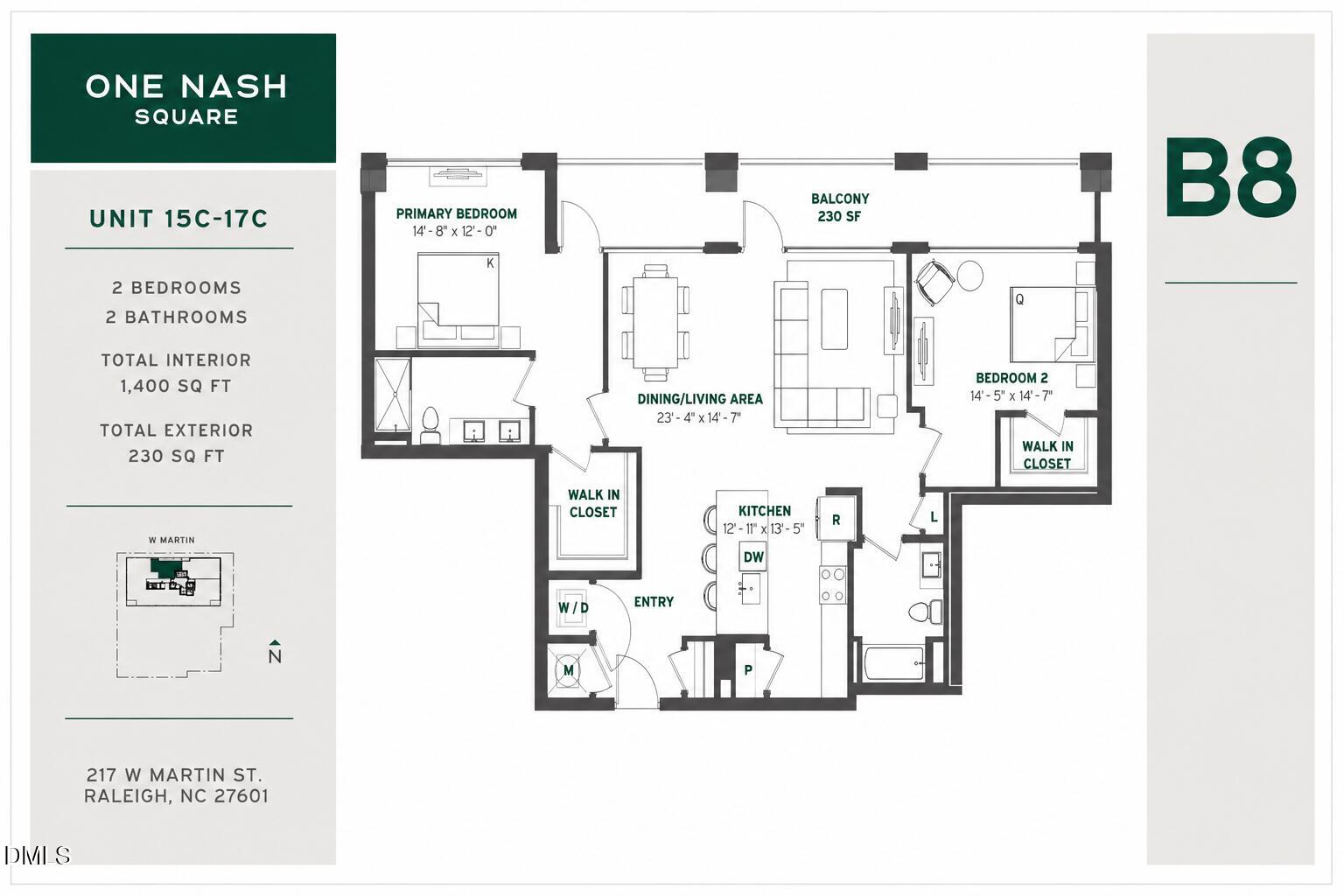 217 West Martin Street, Unit 15C Raleigh, NC 27601 - Photo 10 of 11