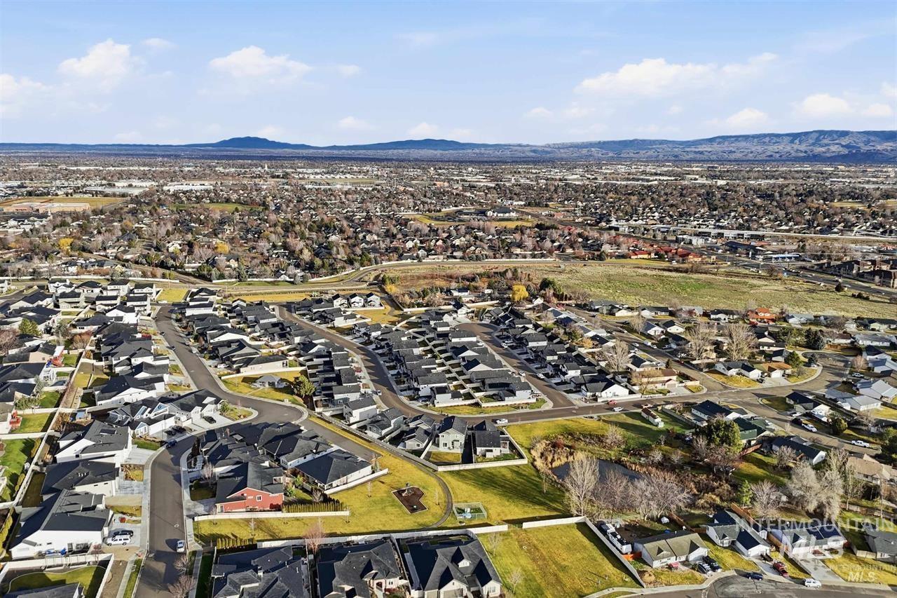 449 West Winnipeg Street Meridian, ID 83642 - Photo 43 of 49 Aerial perspective of suburban area with mountains