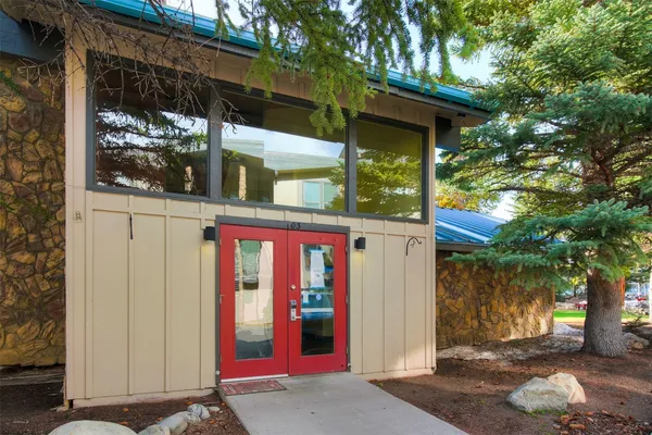 a view of brick entrance