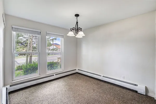 a view of a room with window