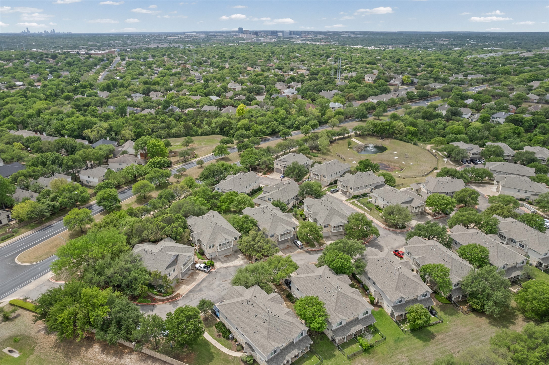 1900 Scofield Ridge Parkway, Unit 503 Austin, TX 78727 - Photo 26 of 26 an aerial view of residential houses with outdoor space