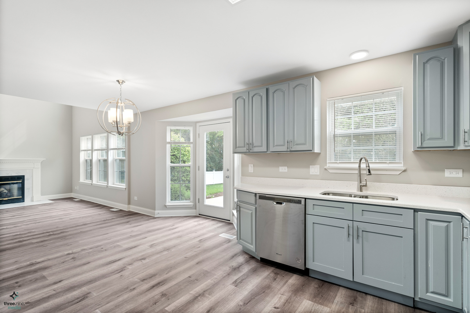 1809 Prairie Ridge Drive Plainfield, IL 60586 - Photo 11 of 32 a kitchen with a sink cabinets and window