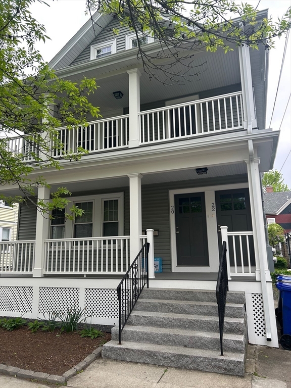 22 Allen Street, Unit 2 Arlington, MA 02474 - Photo 2 of 25 front view of a house