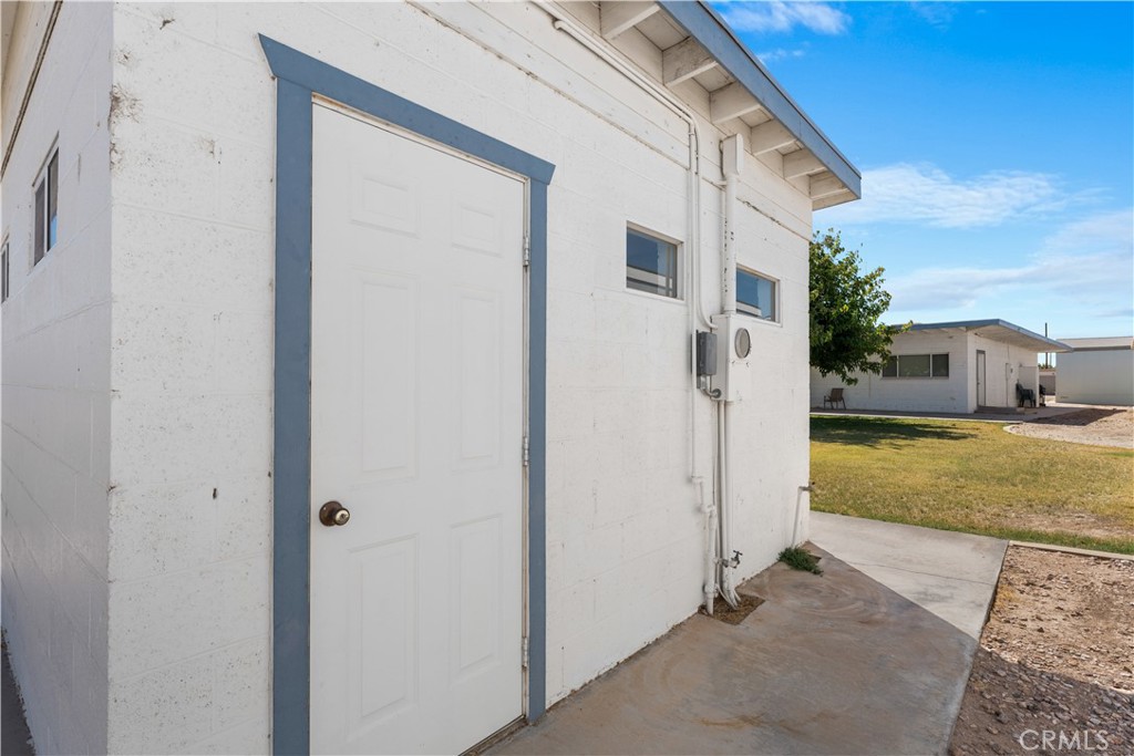 5900 Colorado River Road, Unit 18 Blythe, CA 92225 - Photo 36 of 58 Community laundry facility across the street from house