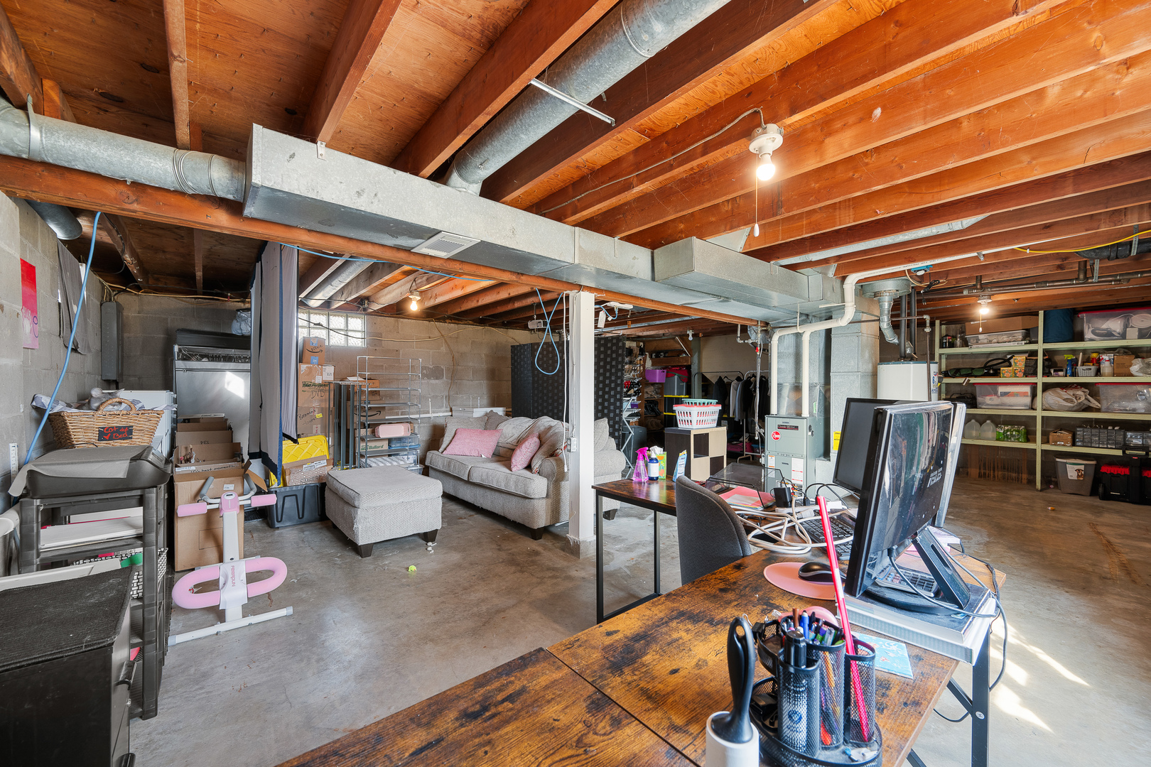 13627 138th Street West Taylor Ridge, IL 61284 - Photo 18 of 23 a view of a storage room with furniture