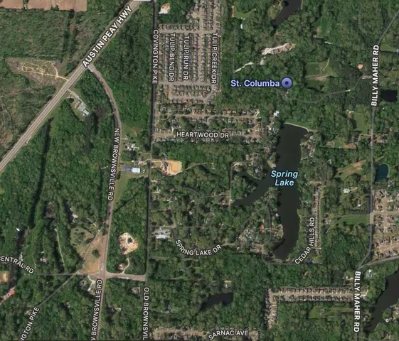 a view of a wooden door