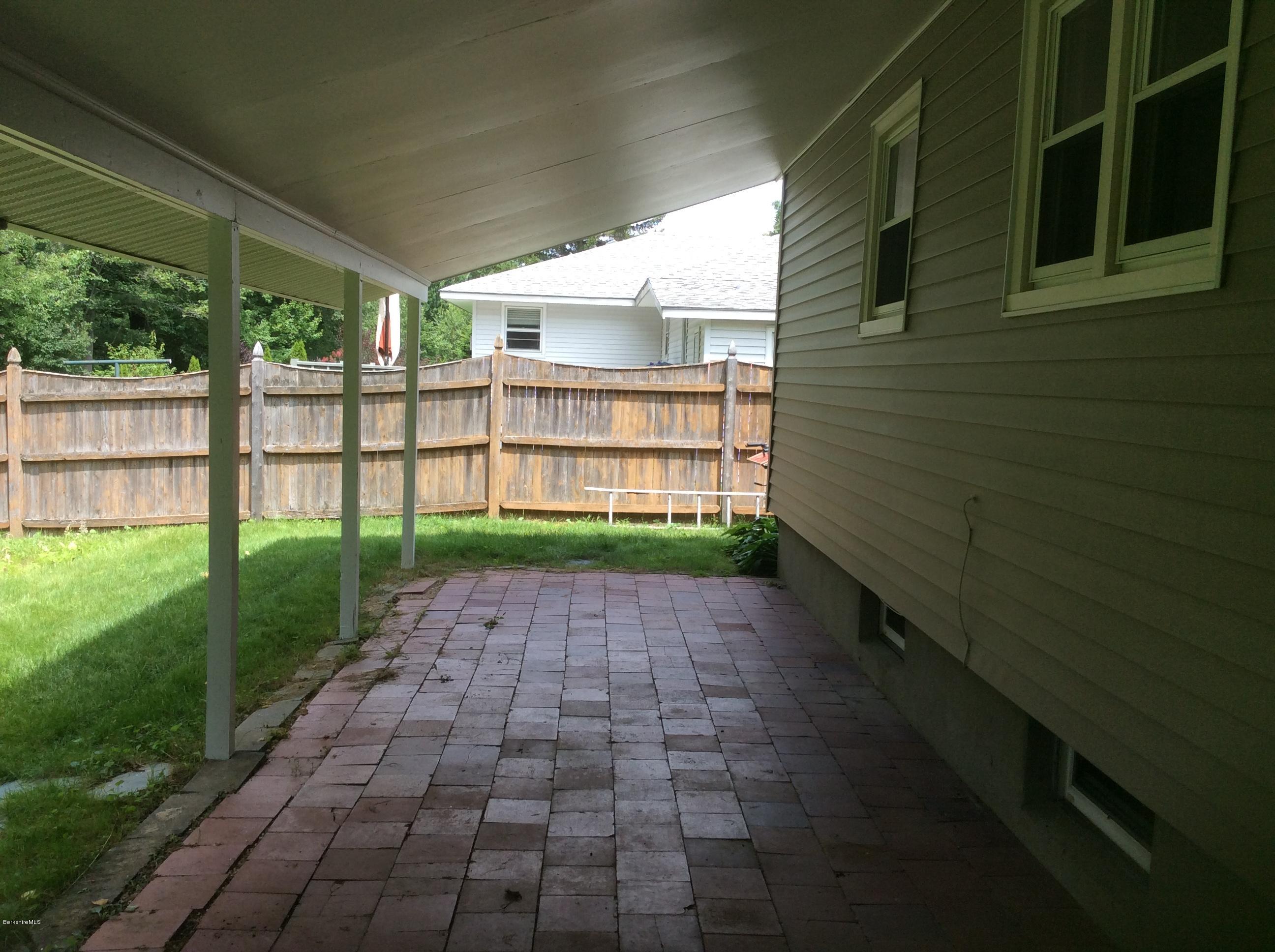 99 Bushey Road Pittsfield, MA 01201 - Photo 8 of 11 Shaded Back Patio