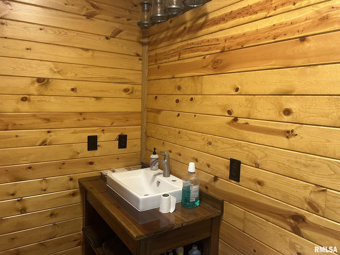 40 Presley Loop Golconda, IL 62938 - Photo 33 of 40 a bathroom with a sink and a mirror