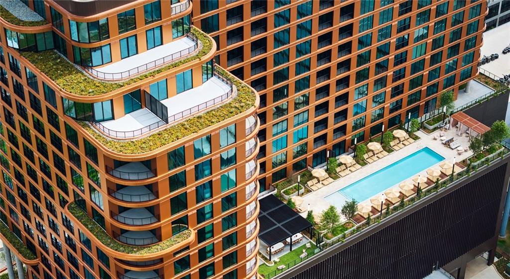 660 11th Street Northwest, Unit 503 Atlanta, GA 30318 - Photo 40 of 45 a front door view of a building