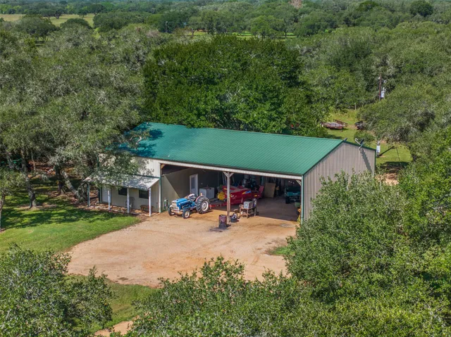 a view of a big yard