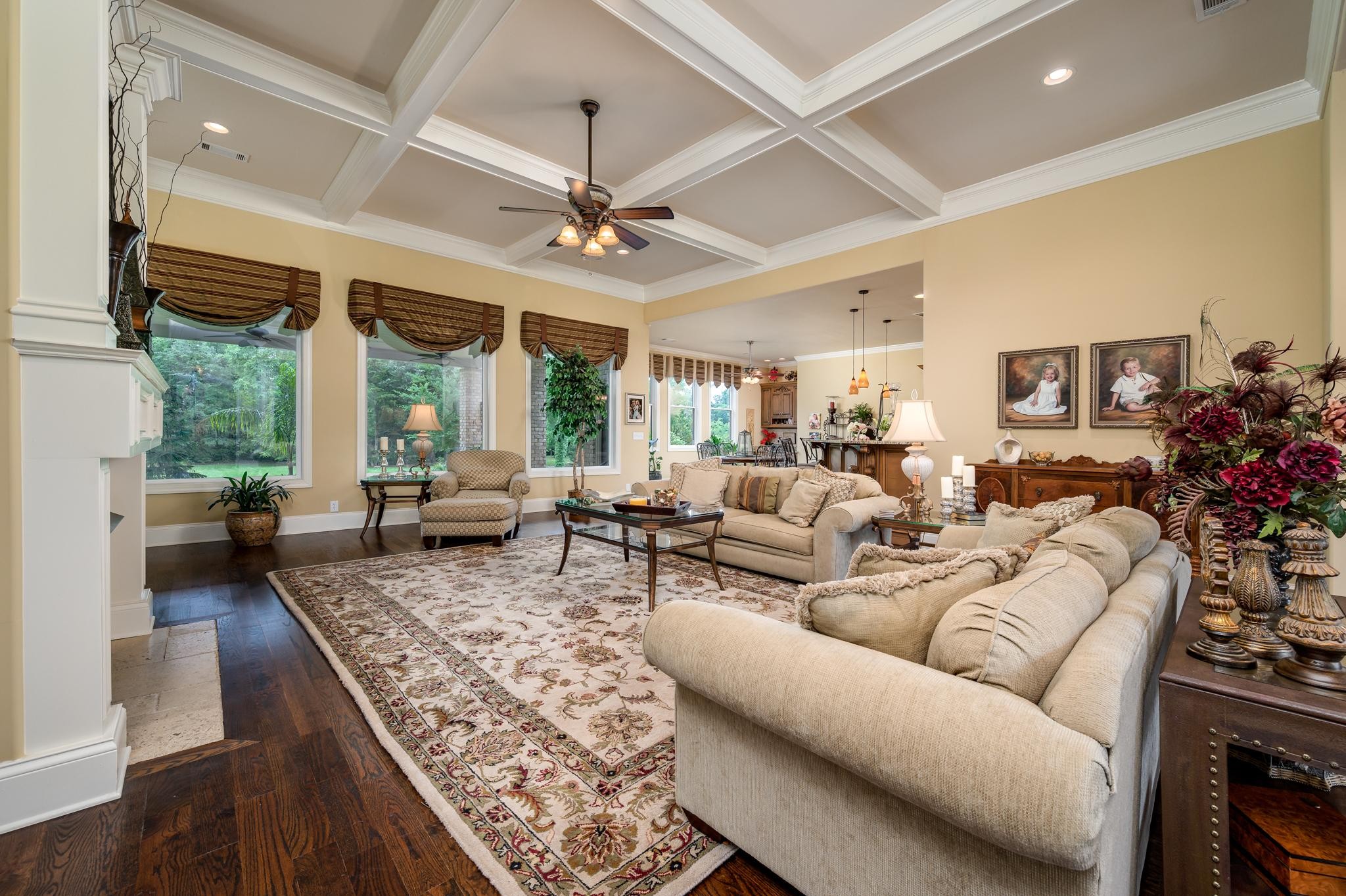 6201 Windrow Road Rockvale, TN 37153 - Photo 2 of 49 a living room with furniture kitchen view and a large window