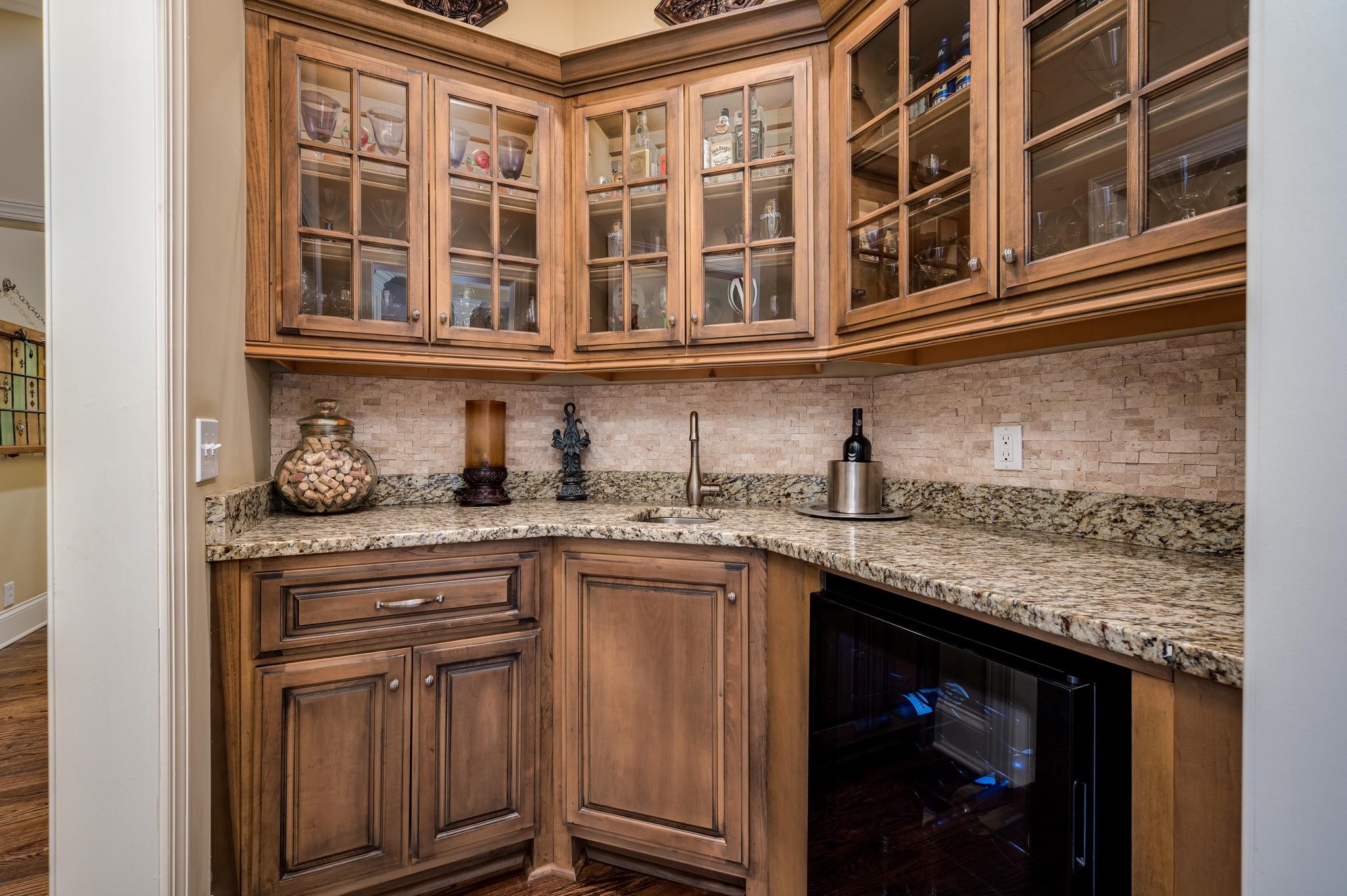 6201 Windrow Road Rockvale, TN 37153 - Photo 14 of 49 a kitchen with stainless steel appliances granite countertop a sink and dishwasher with cabinets