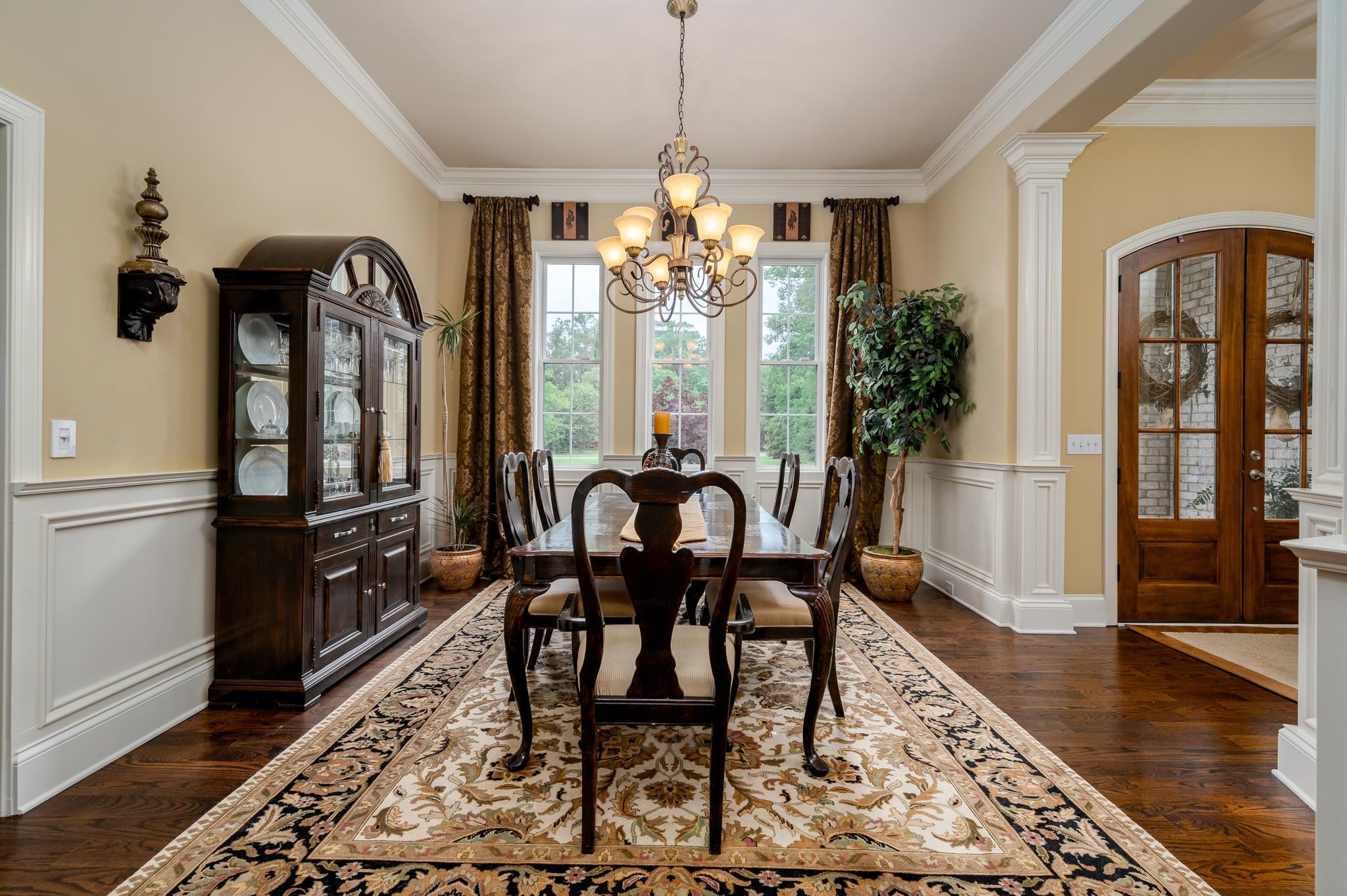 6201 Windrow Road Rockvale, TN 37153 - Photo 9 of 49 a view of a dining room with furniture window and wooden floor