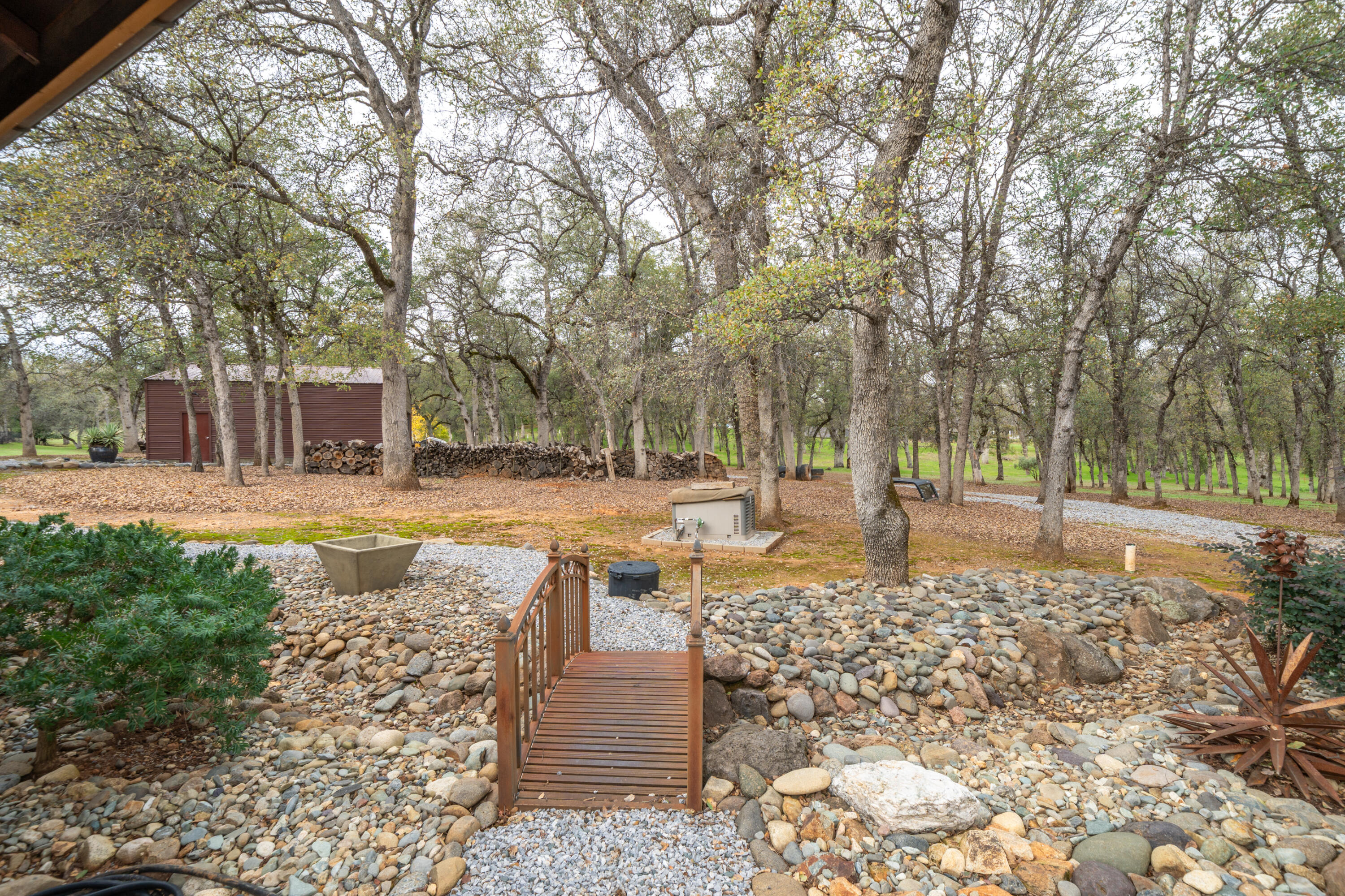 15900 El Camino Robles Road Redding, CA 96001 - Photo 102 of 117 a view of a yard with trees