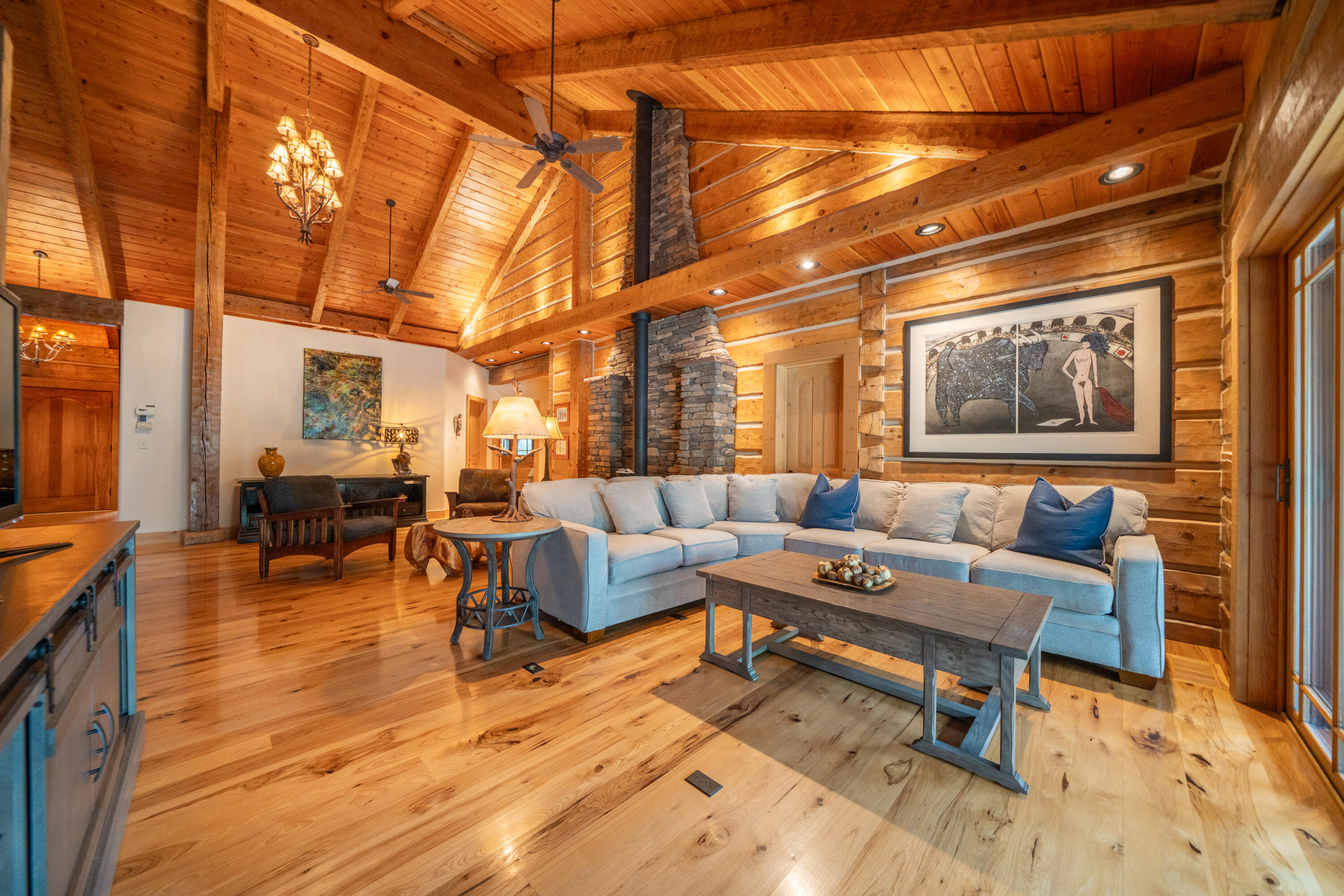 15900 El Camino Robles Road Redding, CA 96001 - Photo 23 of 116 a living room with furniture and a flat screen tv