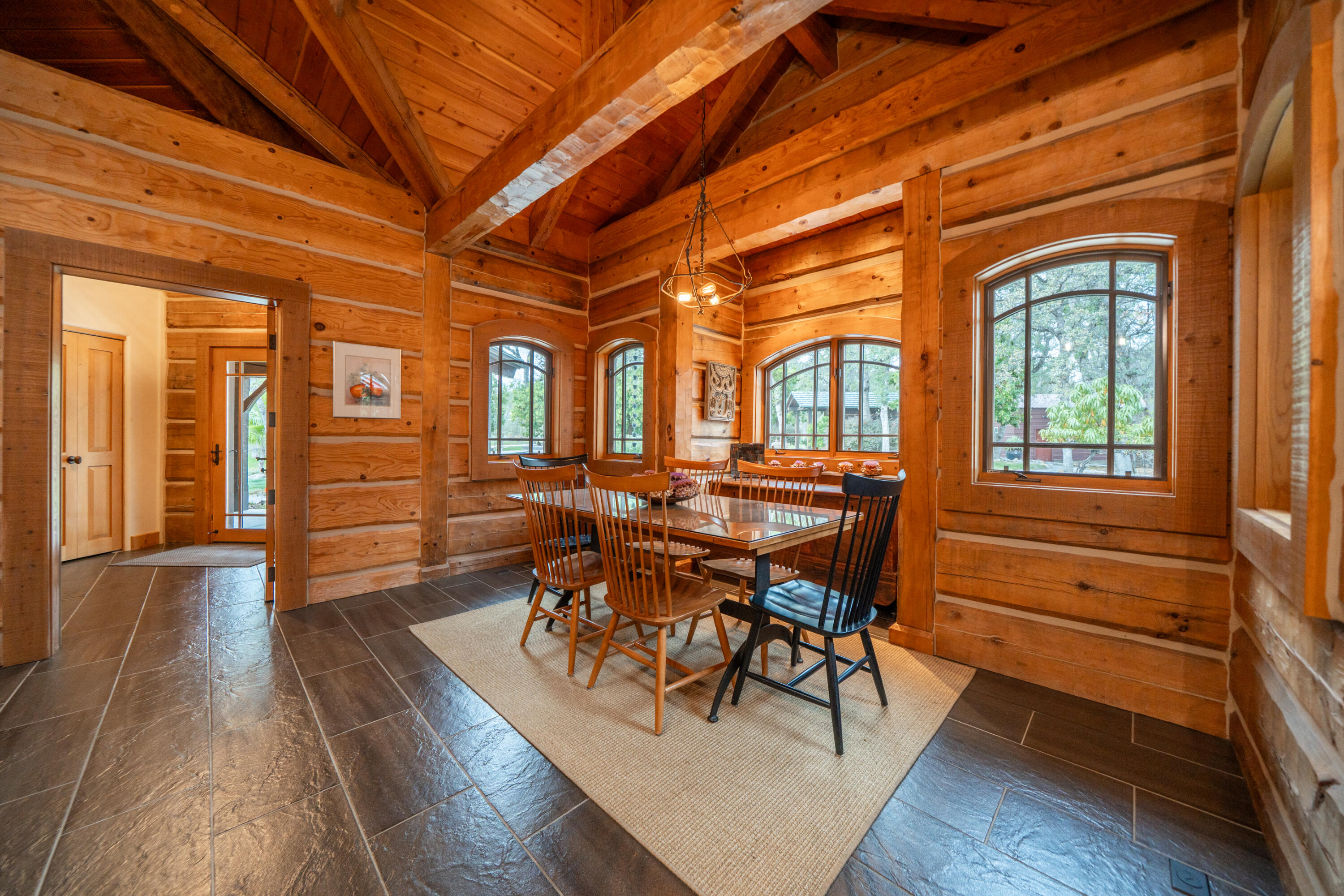 15900 El Camino Robles Road Redding, CA 96001 - Photo 27 of 117 a view of a dining room with furniture window and wooden floor