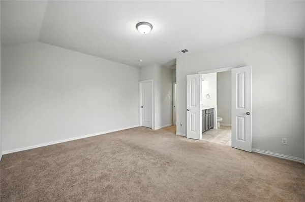 a view of empty room