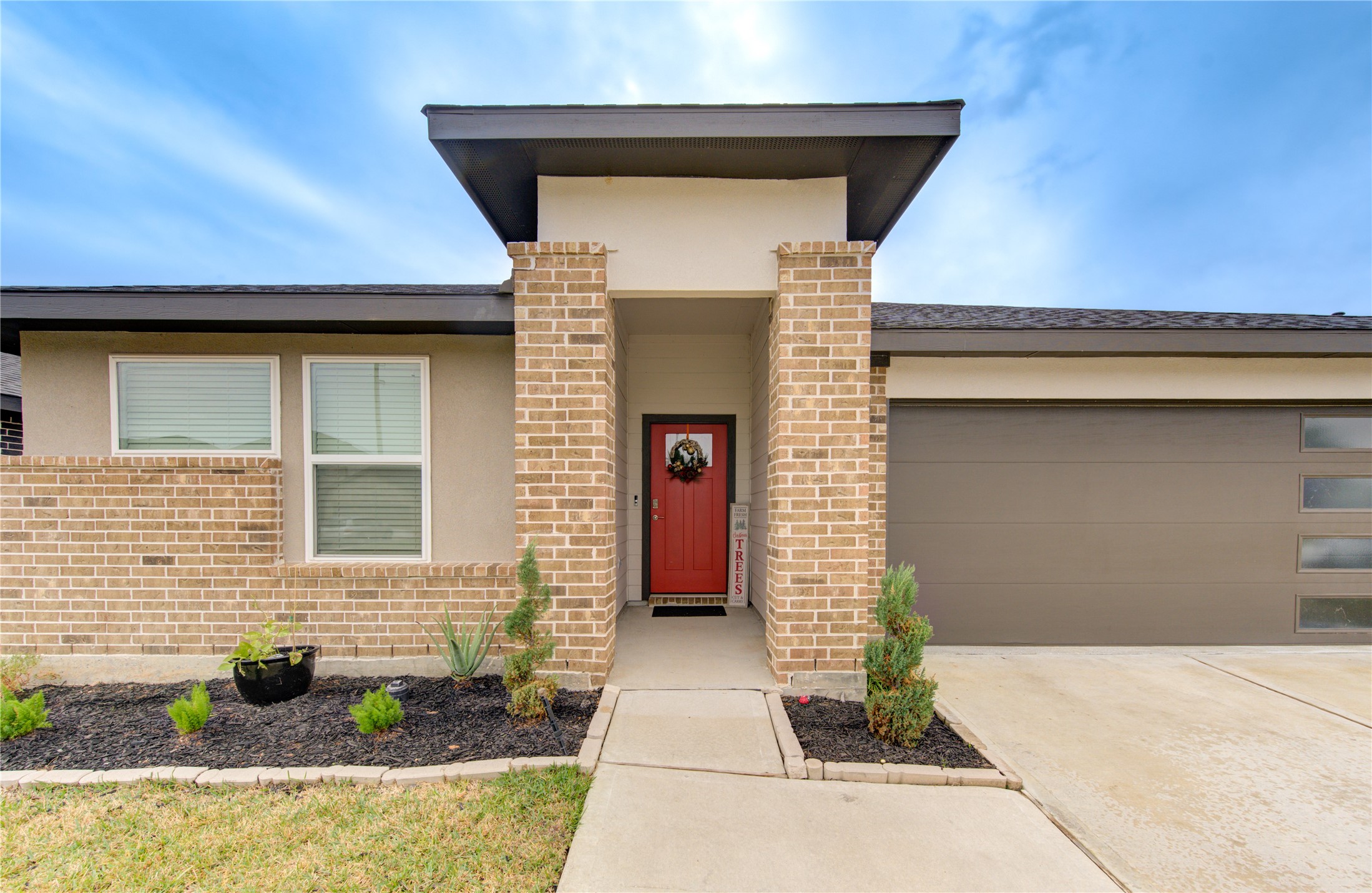 29522 Cayenne Circle Katy, TX 77494 - Photo 2 of 46 a front view of a house with glass windows
