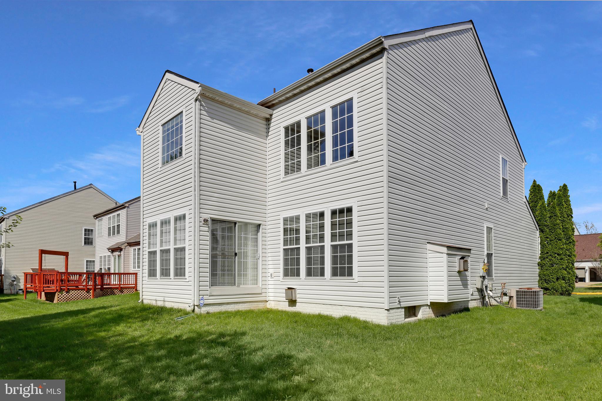12351 Brown Fox Way Reston, VA 20191 - Photo 2 of 33 Rear Exterior- with potential for a patio or deck.
