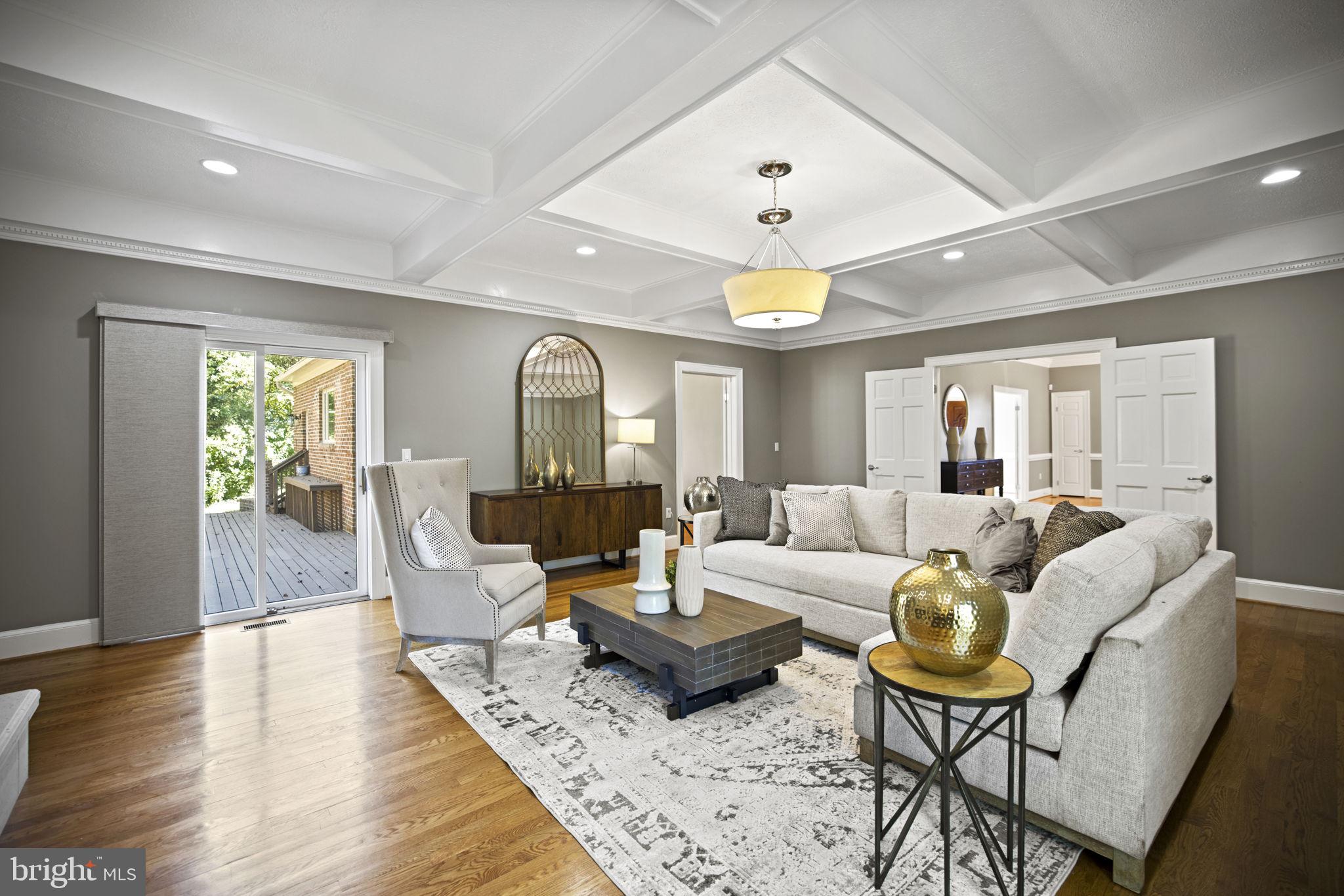 4006 Belle Rive Terrace Alexandria, VA 22309 - Photo 12 of 68 Great Room with Patio Entrance