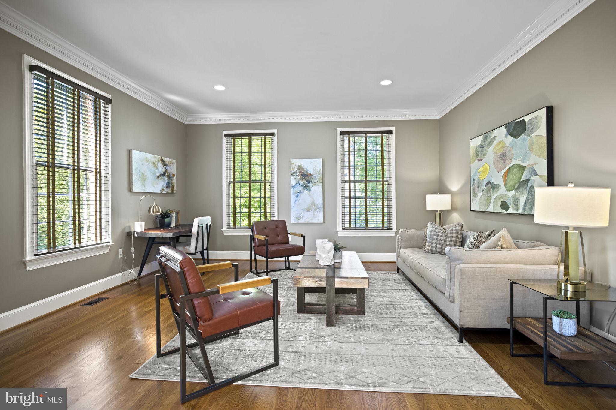 4006 Belle Rive Terrace Alexandria, VA 22309 - Photo 14 of 68 Comforting Den/Study