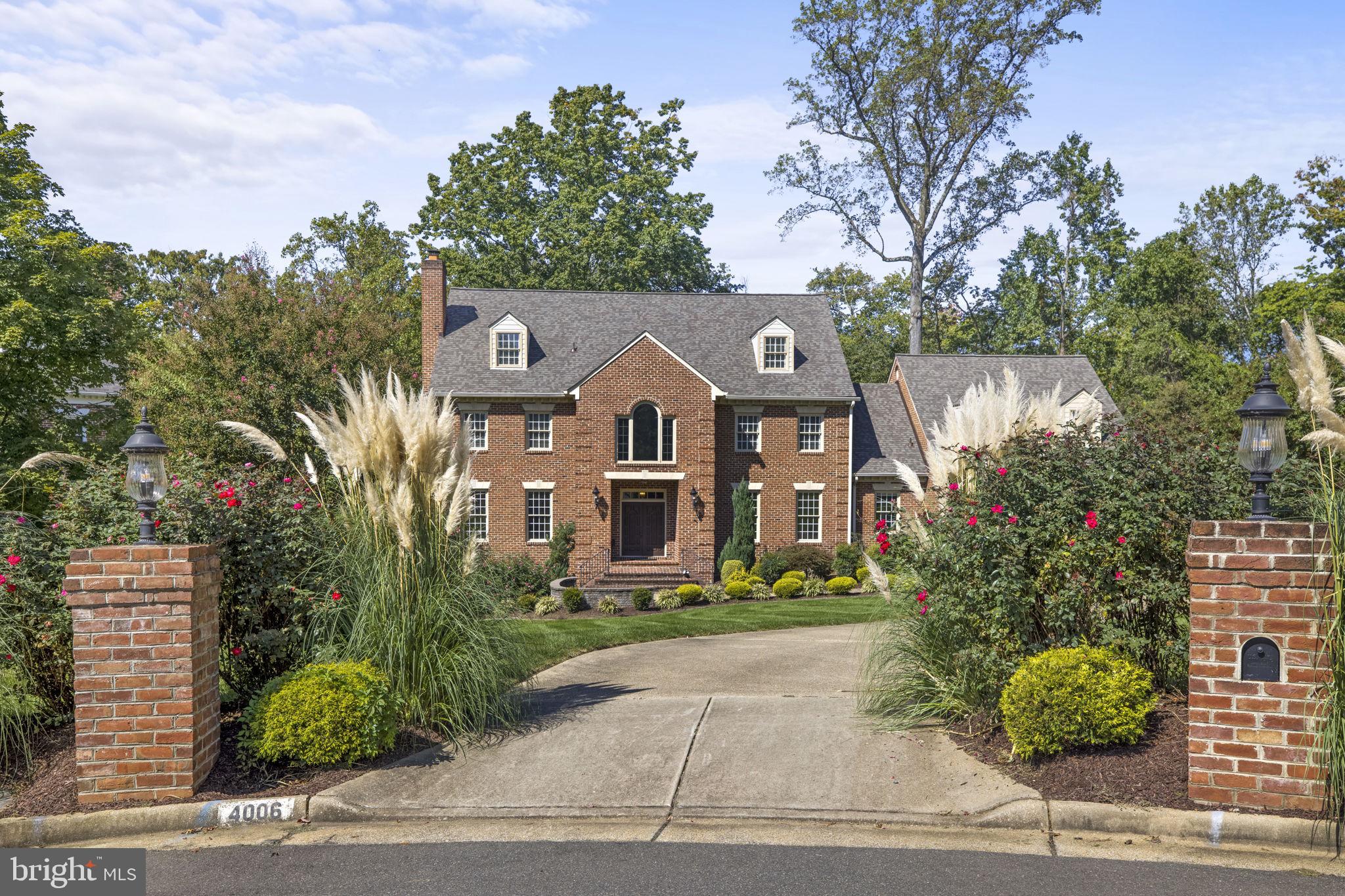Expansive Driveway