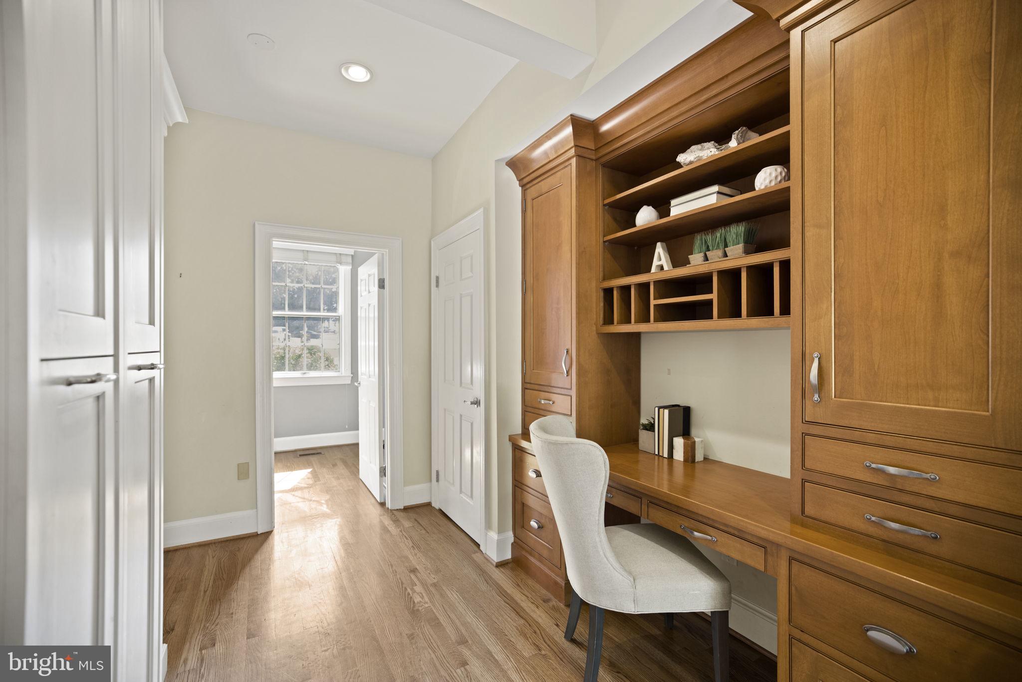4006 Belle Rive Terrace Alexandria, VA 22309 - Photo 23 of 68 Home Office Off Kitchen