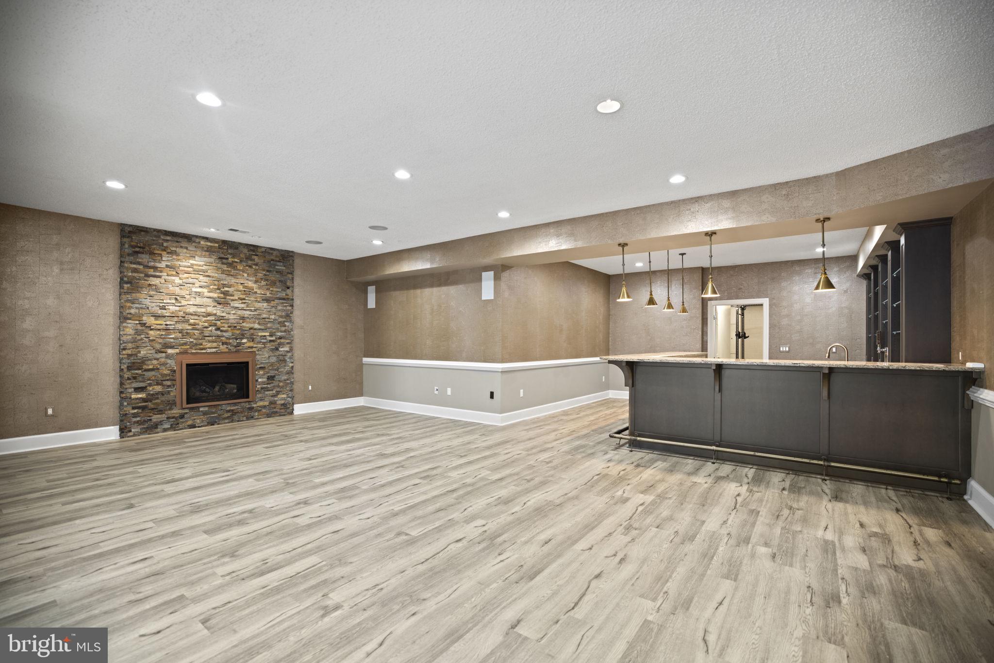 4006 Belle Rive Terrace Alexandria, VA 22309 - Photo 49 of 68 Lower Level Rec Room with Theater Area
