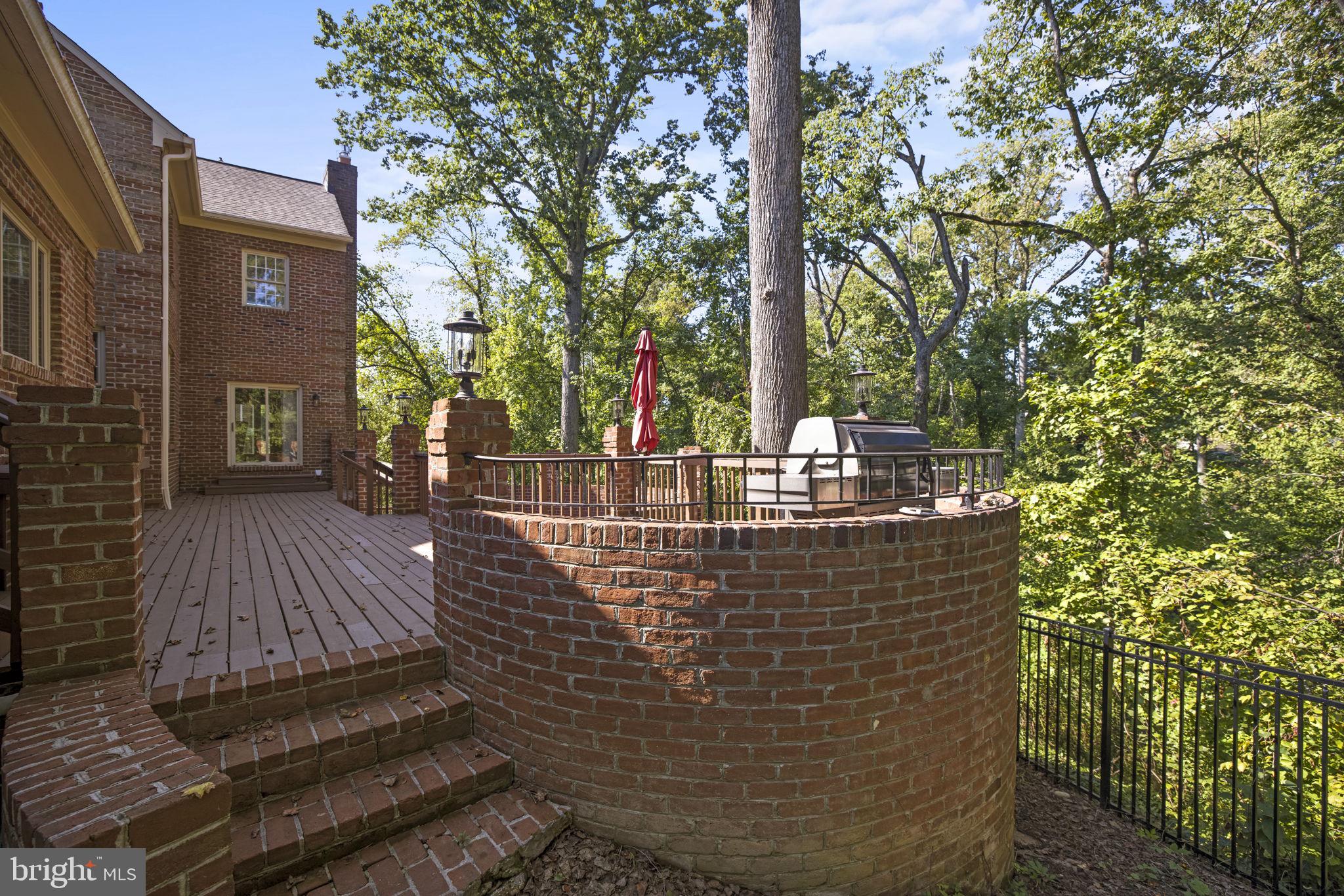 4006 Belle Rive Terrace Alexandria, VA 22309 - Photo 57 of 68 Rear of the House Surrounded by
Trees